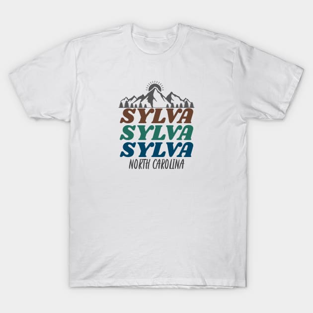 Sylva, North Carolina T-Shirt by Mountain Morning Graphics